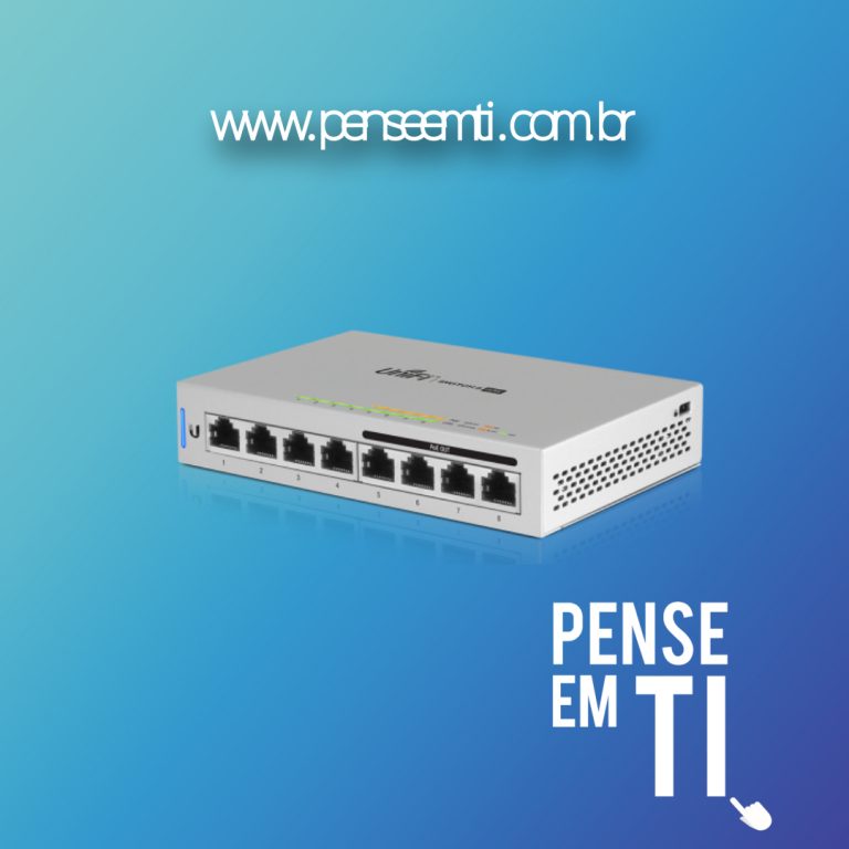 Meu Lab Parte 2 – Switch Unifi US-8 POE 60W