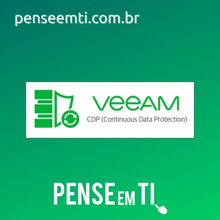 Chamada para o Webinar Veeam Brasil – Continuos Data Protection