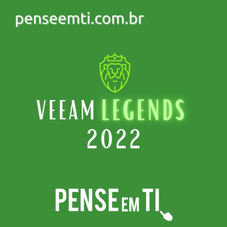 Renovação Veeam Legends 2022
