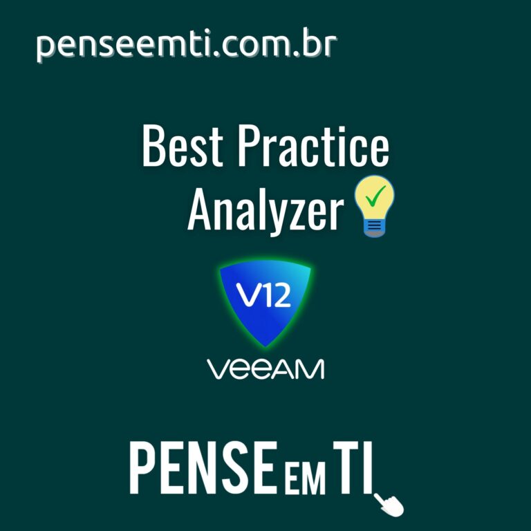 Best Practices Analyzer – Veeam Backup & Replication v12