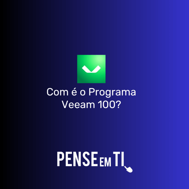 Como é participar do Programa Veeam 100